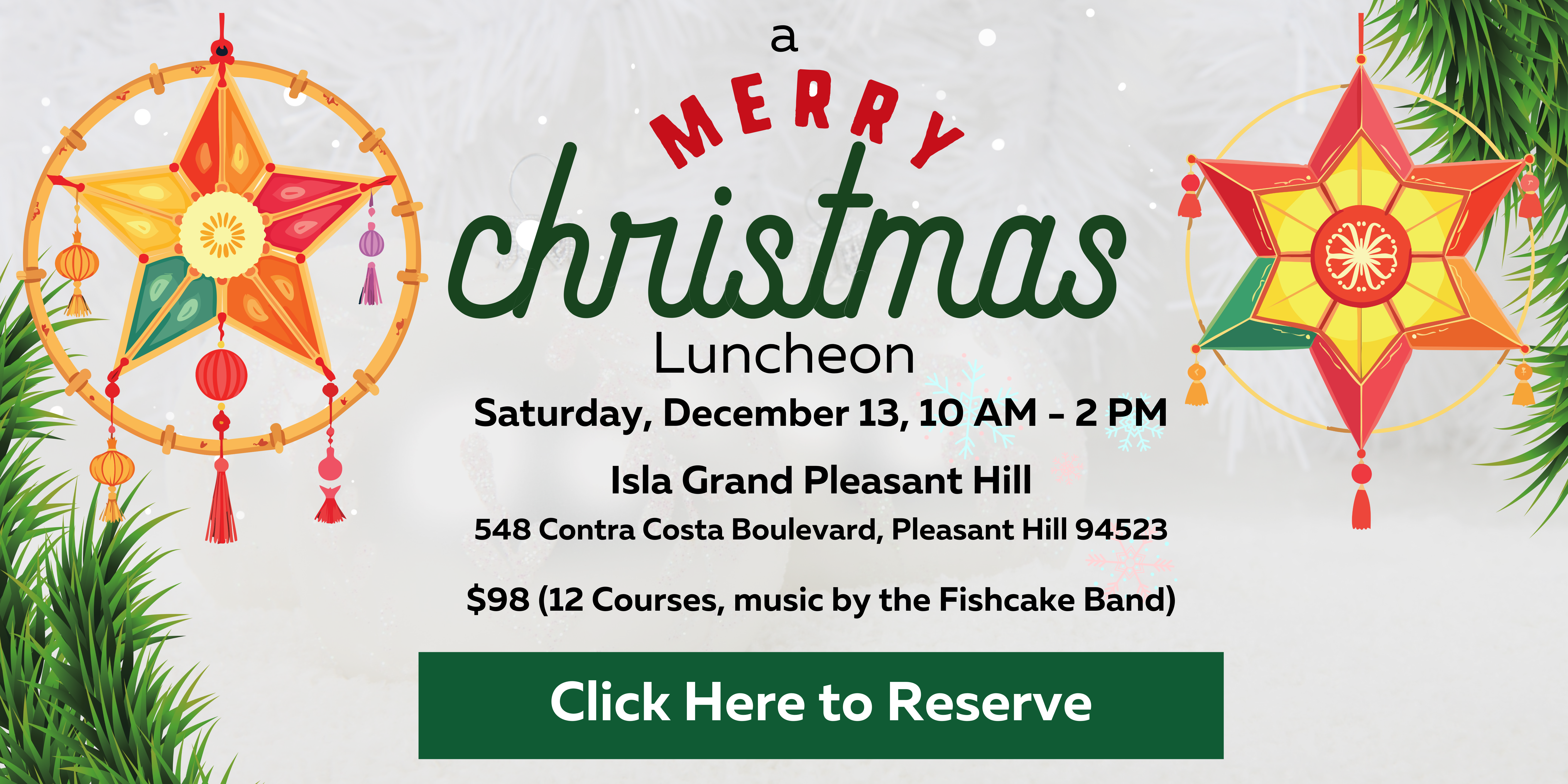 Christmas Holiday Luncheon Party